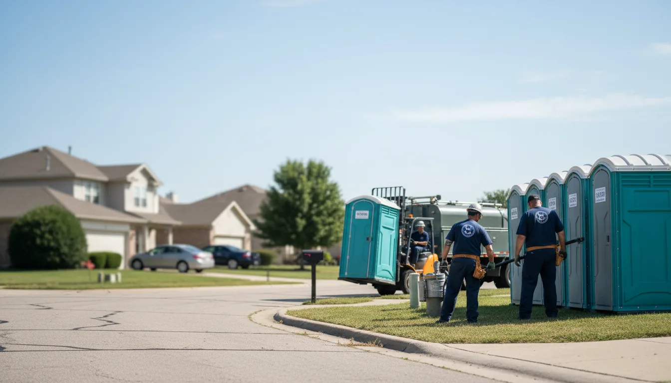Porta Potty Rental in Hensel, ND near me